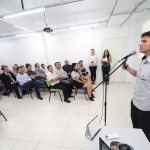 Autoridades regionais, convidados e a imprensa participaram da solenidade de inauguração