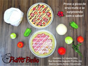Pizza de Erva-Mate, mais um lançamento da marca